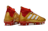 Adidas Predator 18.1 FG Soccer Cleats Golden Core White Red - StarStadium