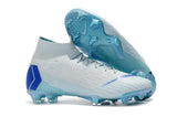 NIKE Mercurial Superfly VI 360 Elite FG Light Blue Nike Blue - StarStadium