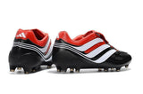 Adidas Predator Precision FG Soccer Cleats Black Red White - StarStadium