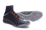 Nike HypervenomX Proximo II Dynamic Fit IC HP30027 Black/Orange/Silver - StarStadium