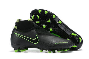 Nike Phantom Vision Elite DF FG Black Green Lining