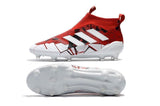 Adidas Ace 17+ Purecontrol Confed Cup FG Soccer Cleats White Solar Red - StarStadium