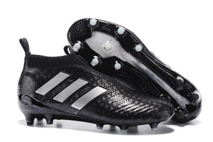 Adidas Ace 17+ Purecontrol FG Soccer Cleats Core Black White - StarStadium
