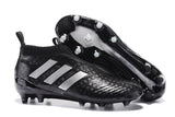 Adidas Ace 17+ Purecontrol FG Soccer Cleats Core Black White - StarStadium