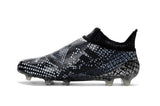 Adidas X 16+ Purechaos FG/AG Soccer Cleats Black Grey Snakeskin - StarStadium