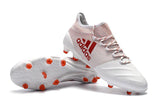 Adidas X Series Leather FG Cleats White/Orange