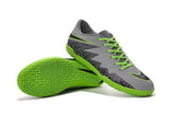 Nike Hypervenom Phelon II Indoor Soccer Shoes Platinum Black Green - StarStadium