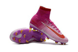 Nike Mercurial Superfly V Fg White Red Shoes Pink - StarStadium