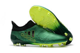 Adidas X Series FG Thunderstorm Storm  Soccers  Cleats Green/Yellow/Black