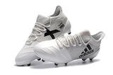 Adidas X Series Leather FG Cleats White/Black