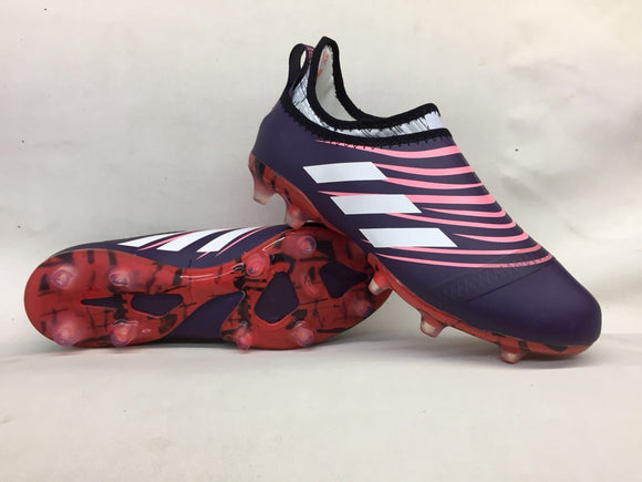 Adidas Glitch Skin 17 FG Soccer Shoes Purple White Red Pink - StarStadium