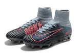 Nike Mercurial Superfly V AG Soccer Cleats Black Grey Pink - StarStadium