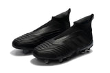 Adidas Predator 18+ FG Soccer Cleats All Black - StarStadium