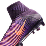 Nike Mercurial Superfly V AG Soccer Cleats Purple Bright Citrus - StarStadium