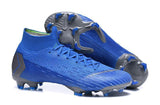 NIKE Mercurial Superfly VI 360 Elite FG Blue W Silver Nike - StarStadium