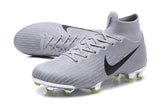 Nike Mercurial Superfly VI Elite FG Silver Black High Cut - StarStadium