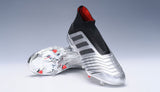 Adidas Predator 19.1 FG Silver Black - StarStadium