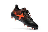 Adidas X Series Leather FG Cleats Black/Orange