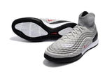 Nike MagistaX Proximo II IC Soccer Shoes Cool Grey Varsity Red Black - StarStadium