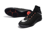 Nike HypervenomX Proximo II DF IC HP30043 Black/Metallic Silver/Orange - StarStadium