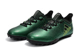 Adidas X series TF Thunderstorm Grass Spikes Soccers Shoes Green/Black/Lime