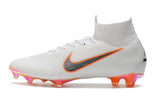 NIKE Mercurial Superfly VI 360 Elite FG White Orange - StarStadium