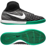 Nike MagistaX Proximo II DF IC Soccer Shoes Black Green White CoolGrey - StarStadium