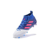 Adidas ACE 17.1 Primeknit Soccer Cleats Blue White Pink - StarStadium