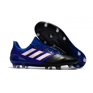 Adidas ACE 17.1 Primeknit Soccer Cleats Black Blue White Pink - StarStadium