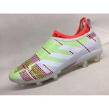 Adidas Glitch Skin 17 FG Soccer Shoes Grass Green Orange Grey - StarStadium