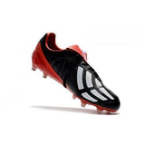 Adidas Predator Mania Champagne FG Soccer Cleats Core Black Red White - StarStadium