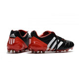 Adidas Predator Mania Champagne FG Soccer Cleats Core Black Red White - StarStadium