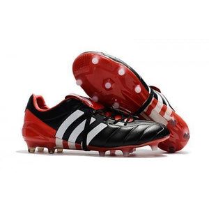 Adidas Predator Mania Champagne FG Soccer Cleats Core Black Red White - StarStadium