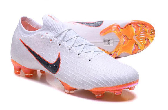 Nike Mercurial Vapor XII Elite FG whitemetal greyorange - StarStadium