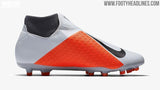 Nike Phantom Vision Elite DF FG Soccer Cleats White Orange Black - StarStadium