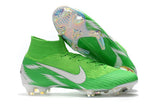 NIKE Mercurial Superfly VI 360 Elite FG Green White High Cut - StarStadium