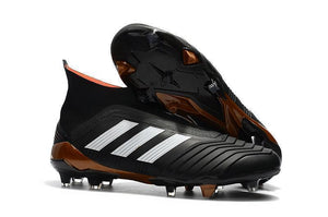 Adidas Predator 18+ FG Soccer Cleats Core Black Running White Infrared - StarStadium