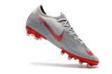 NIKE Mercurial Superfly VI 360 Elite AG High Low Silver Red - StarStadium