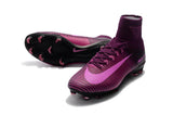 Nike Mercurial Superfly V FG Soccer Cleats Purple Pink Black - StarStadium