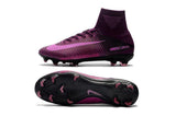 Nike Mercurial Superfly V FG Soccer Cleats Purple Pink Black - StarStadium