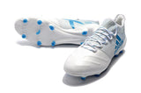 Adidas X Series Leather FG Cleats White/Blue