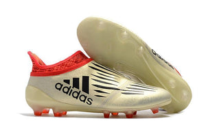 Adidas X 16+ Purechaos FG Soccer Cleats Solar White Red - StarStadium