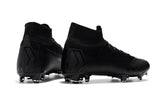 Nike Mercurial Superfly VI 360 Elite FG Soccer Cleats All Black - StarStadium