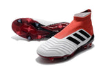 Adidas Predator 19.1 FG Cleats Red/Black/White