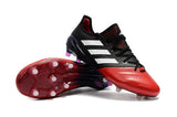 Adidas ACE 17.1 Leather FG Soccers Cleats Red White Black - StarStadium