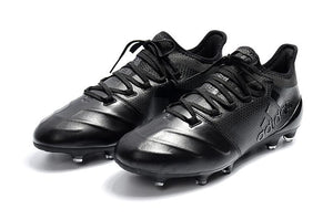 Adidas X Series Leather FG Cleats  Black