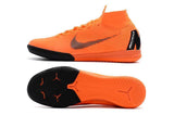 Nike MercurialX Superfly 360 Elite IC Soccer Cleats Orange Black - StarStadium