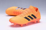 ADIDAS NEMEZIZ MESSI 18+ FIRM GROUND CLEATS ORANGE BLACK - StarStadium