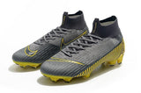 NIKE Mercurial Superfly VI 360 Elite FG Yellow Stripe Grey - StarStadium