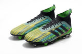 Adidas Predator 18.1 FG Soccer Cleats Black Green Blue Yellow Colorful - StarStadium